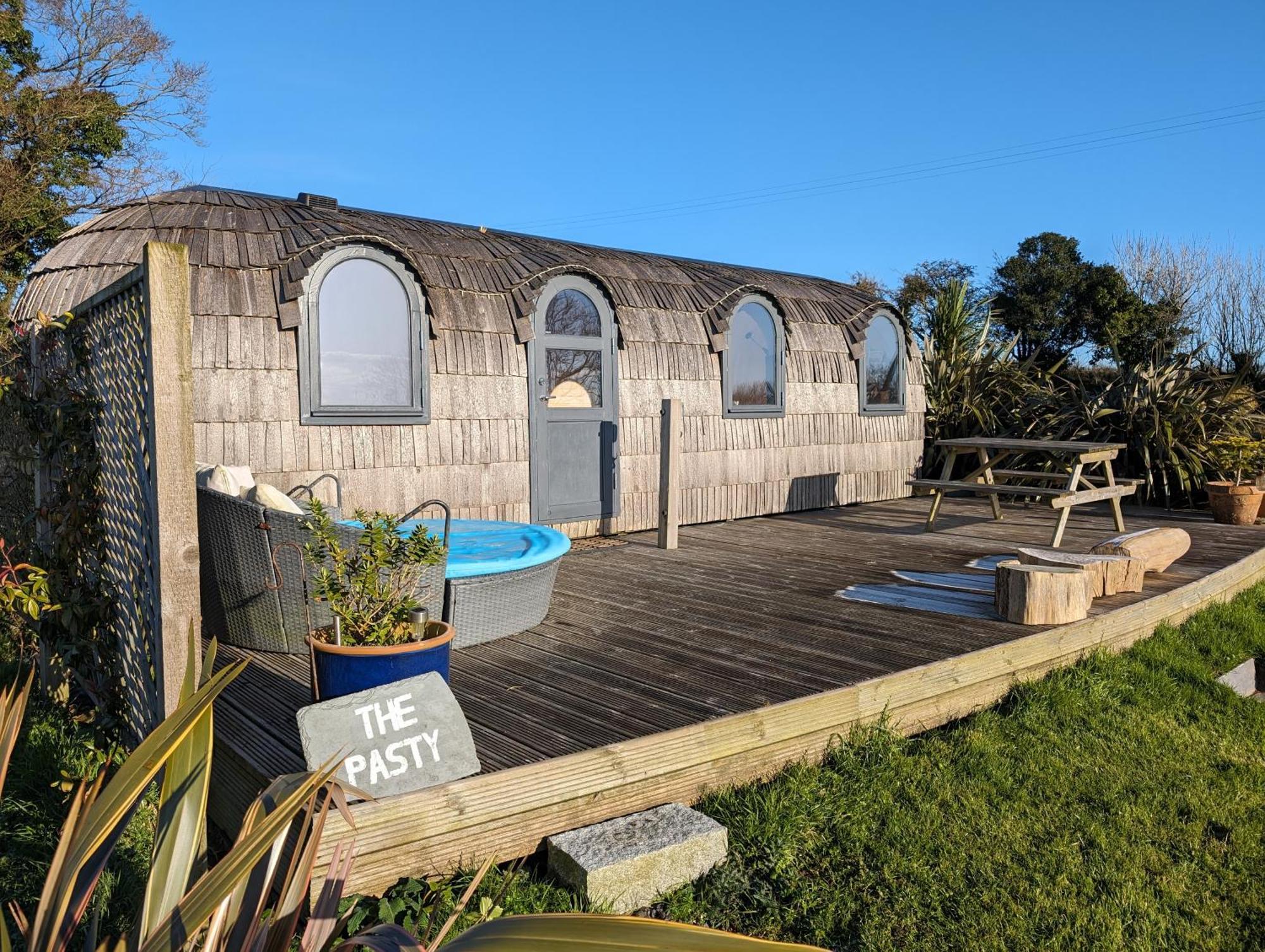 The Pasty - Lydcott Glamping Lejlighed Looe Eksteriør billede